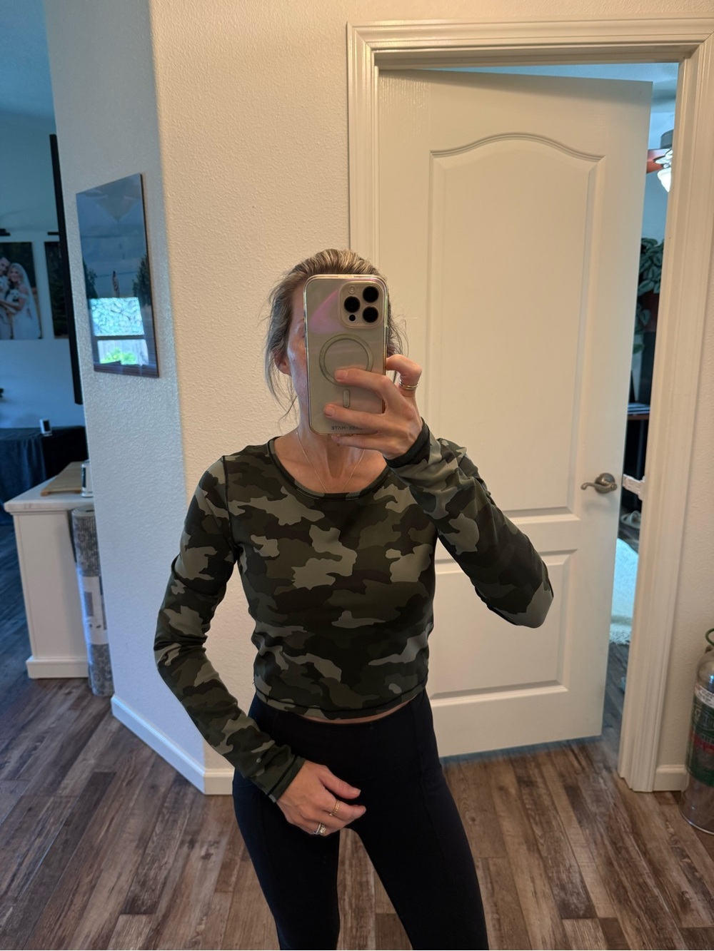 Lululemon Wunder Train Cropped Long Sleeve Shirt Size 6